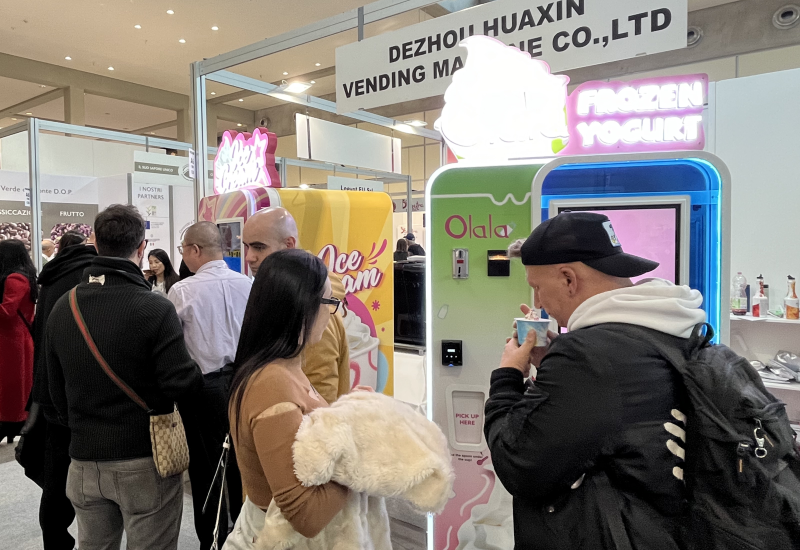 ¿Cómo funciona una máquina expendedora de helados? Desvelar la dulce magia