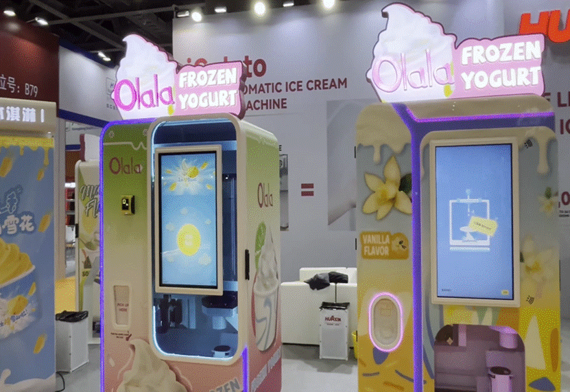 Una máquina expendedora inteligente de helados de 0,85 m2 vence a las tiendas tradicionales de alto costo