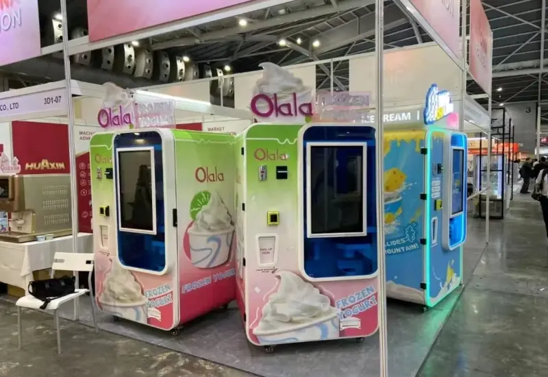 Las máquinas expendedoras de helados inteligentes facilitan la operación no tripulada a través de múltiples pagos