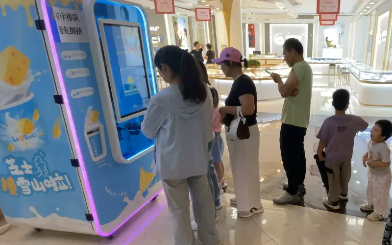 La comodidad de las máquinas expendedoras de helados mejora la experiencia del usuario