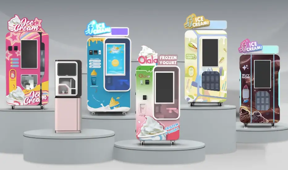 Por qué los consumidores prefieren cada vez más las máquinas expendedoras de helados sobre las opciones tradicionales