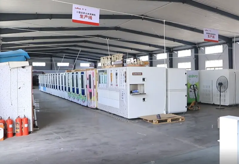 ¿Cómo las máquinas expendedoras de helados garantizan la seguridad alimentaria?