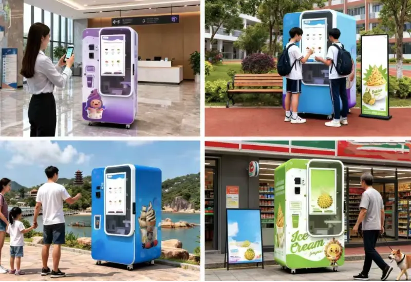 Todo lo que necesita saber sobre comenzar un negocio de máquina expendedora de helados
