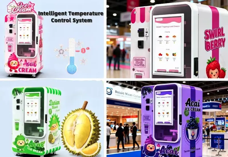 Cómo elegir la máquina expendedora de helados adecuada para alquilar