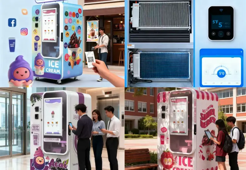 Guía práctica para máquinas expendedoras de helados: de la experimentación de bajo riesgo a las operaciones a gran escala