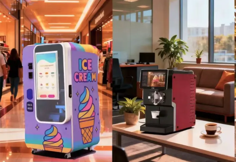 Guía de instalación para máquinas expendedoras de helados blandos
