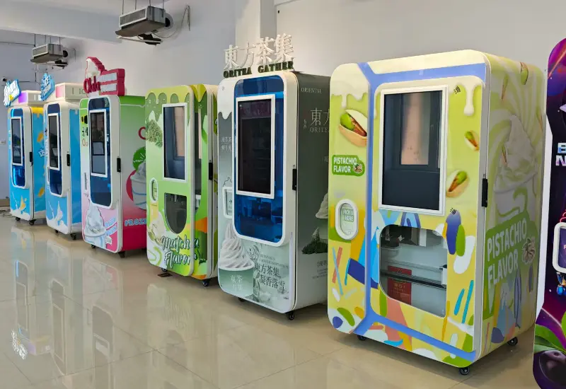 ¿Por qué fallan las máquinas expendedoras de helados?