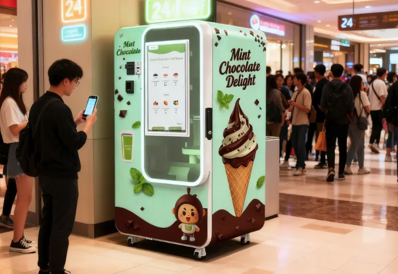 Cómo las máquinas de helados inteligentes convierten las compras por impulso en lealtad de marca