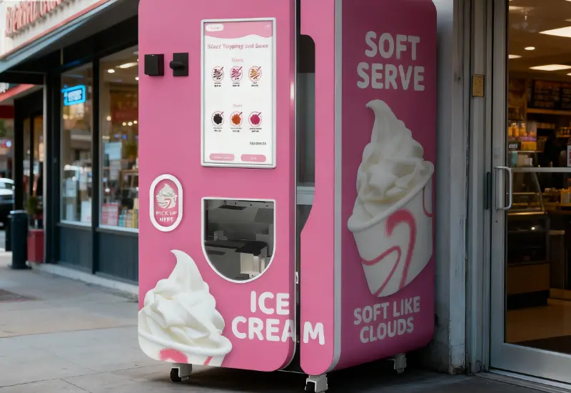 Decodificación técnica: cómo las máquinas expendedoras de helados inteligentes reconstruyen los rendimientos comerciales a través de un enfriamiento rápido de 5 segundos y un sistema operativo basado en la nube