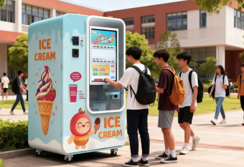 Cómo iniciar un negocio de máquina expendedora de helados (Guía de ROI)