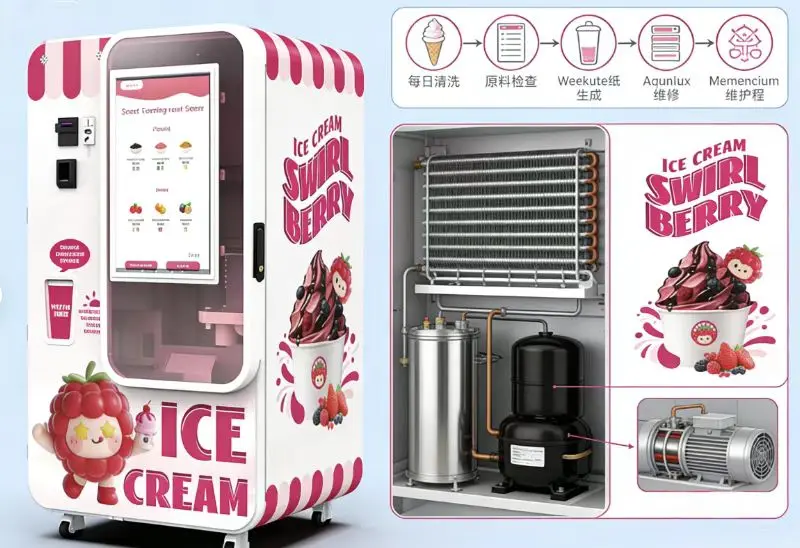 Durabilidad y mantenimiento: Lo que debe saber sobre la operación a largo plazo de máquinas robóticas de helados