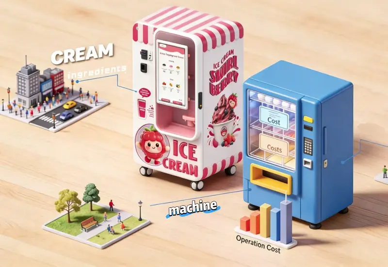 La venta de helados blandos vs yogur congelado: ¿Cuál tiene mejores márgenes?