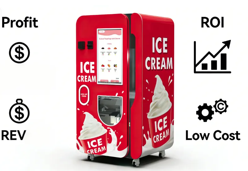 ¿Son rentables las máquinas expendedoras de helados? Análisis del ROI del mundo real