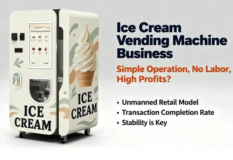 ¿Es rentable el negocio de la máquina expendedora de helados?¿Para quién es realmente adecuado?