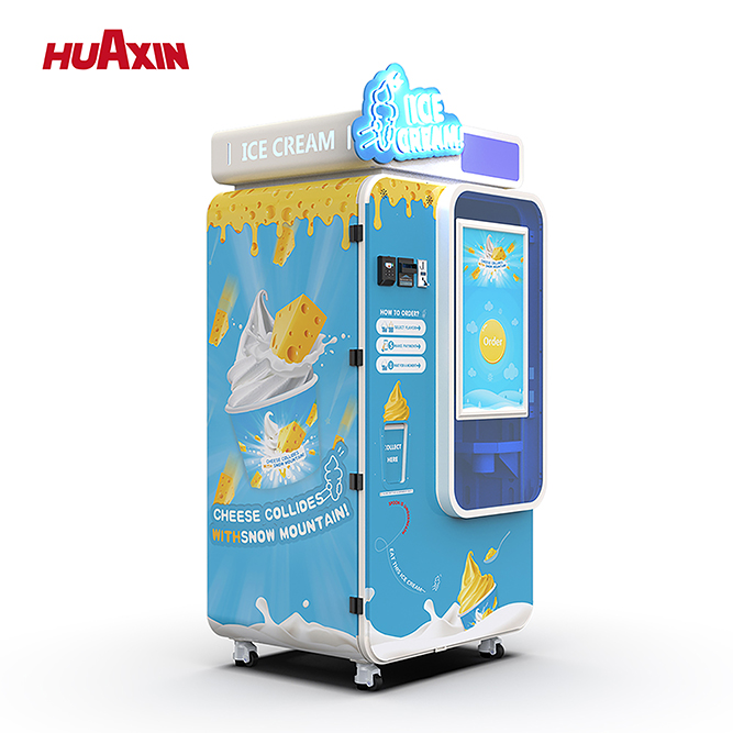Máquina vendedora de helados