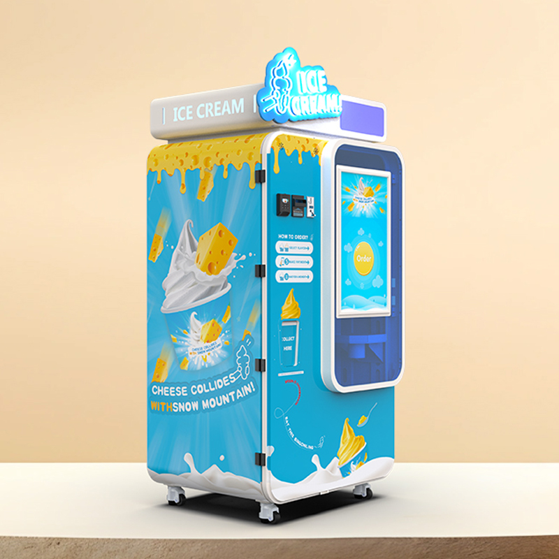 Máquina vending automática de helados con autolimpieza| Alta ganancia HUAXIN Serie B