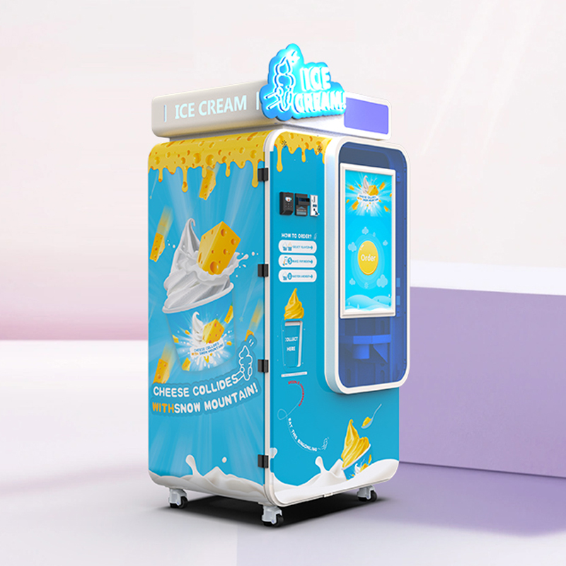Máquina vending de helados inteligente| 24 / 7 Operación sin supervisión y alto ROI