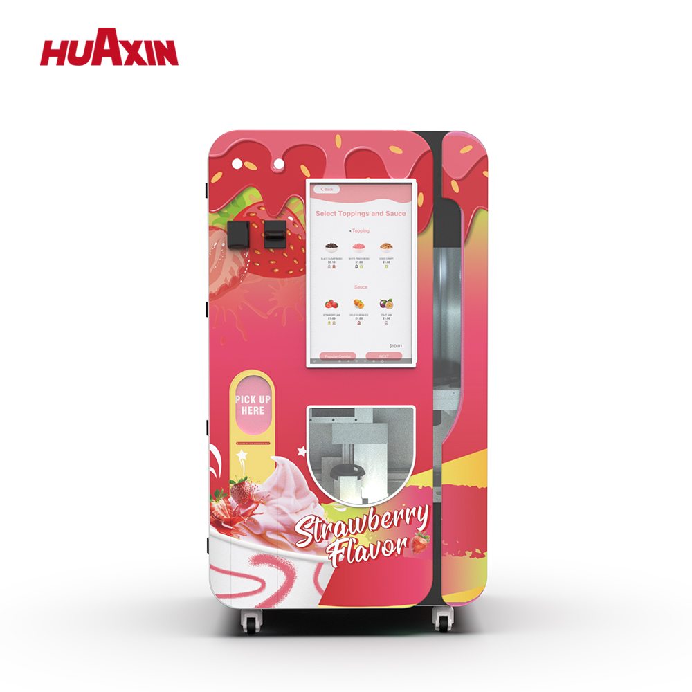 Máquinas expendedoras de helados de alta capacidad de la serie Max para operadores europeos, distribuidores, centros comerciales, aeropuertos y atracciones turísticas