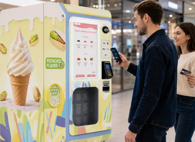 Sistemas de pago de máquinas expendedoras de helados: Cómo elegir la configuración adecuada para cada mercado