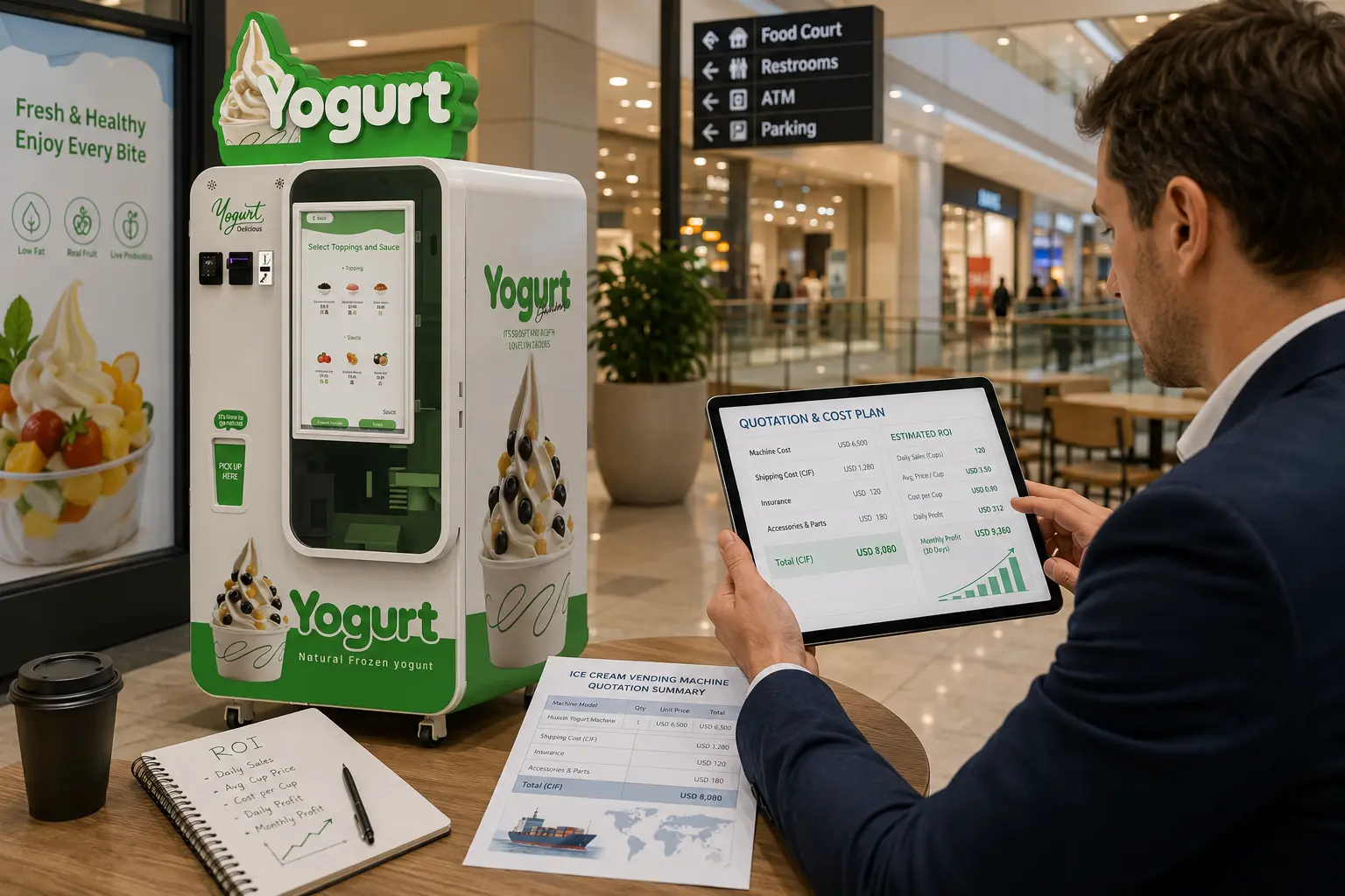 ¿Cuánto cuesta una máquina expendedora de helados? Guía del comprador comercial