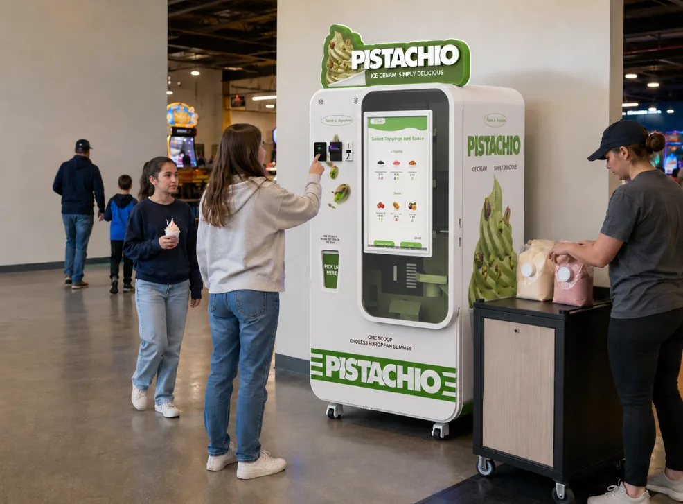 Cómo iniciar un negocio de máquina expendedora de helados: Guía paso a paso