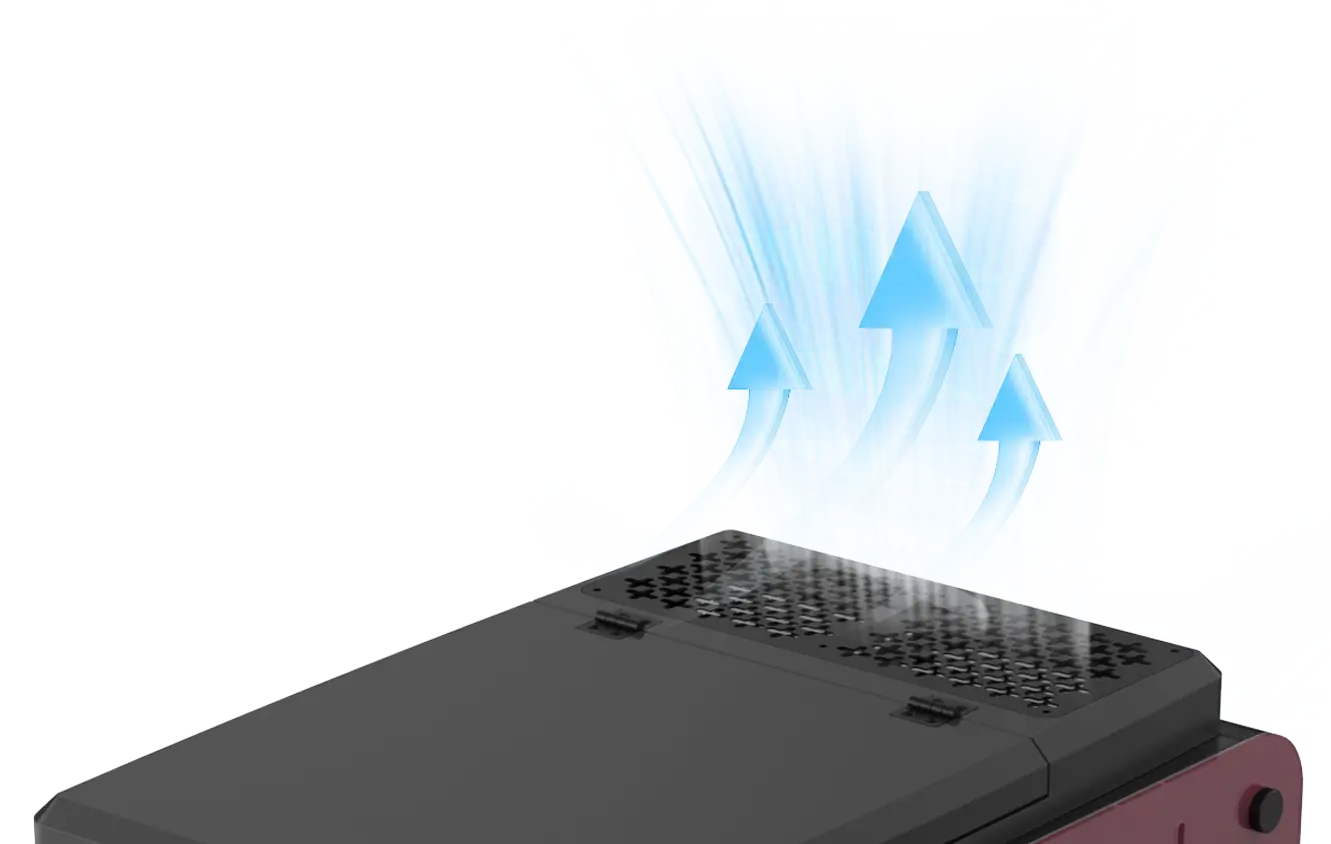 diseño de escape superior