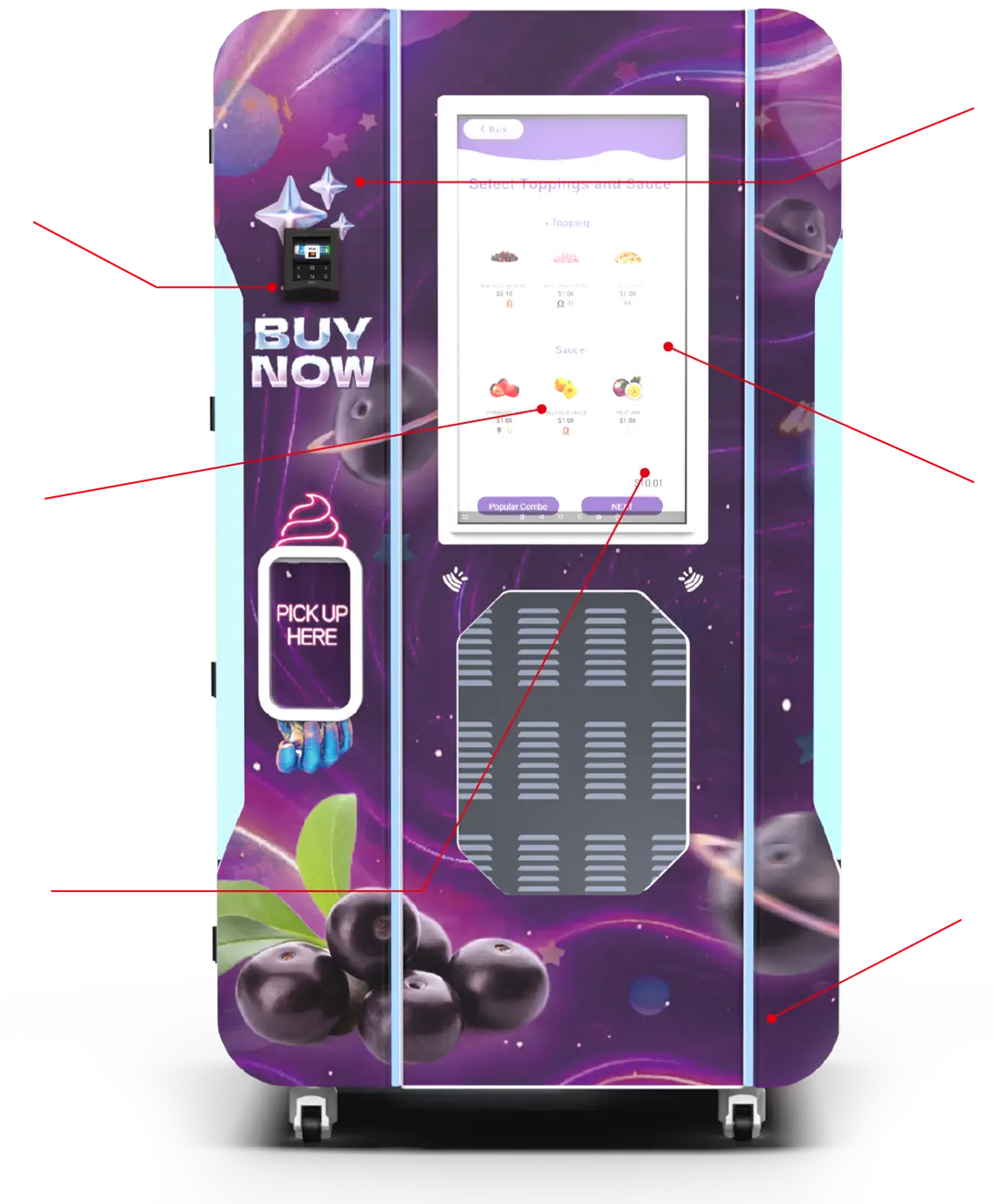Máquina Huaxin personalizada