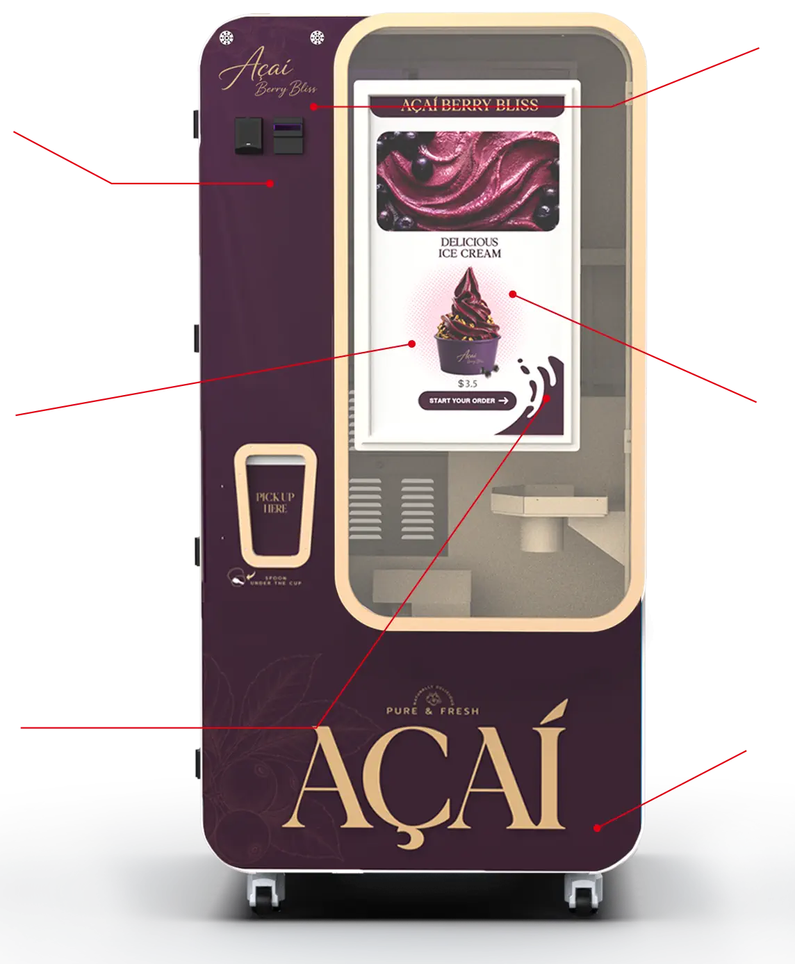 Máquina Huaxin personalizada