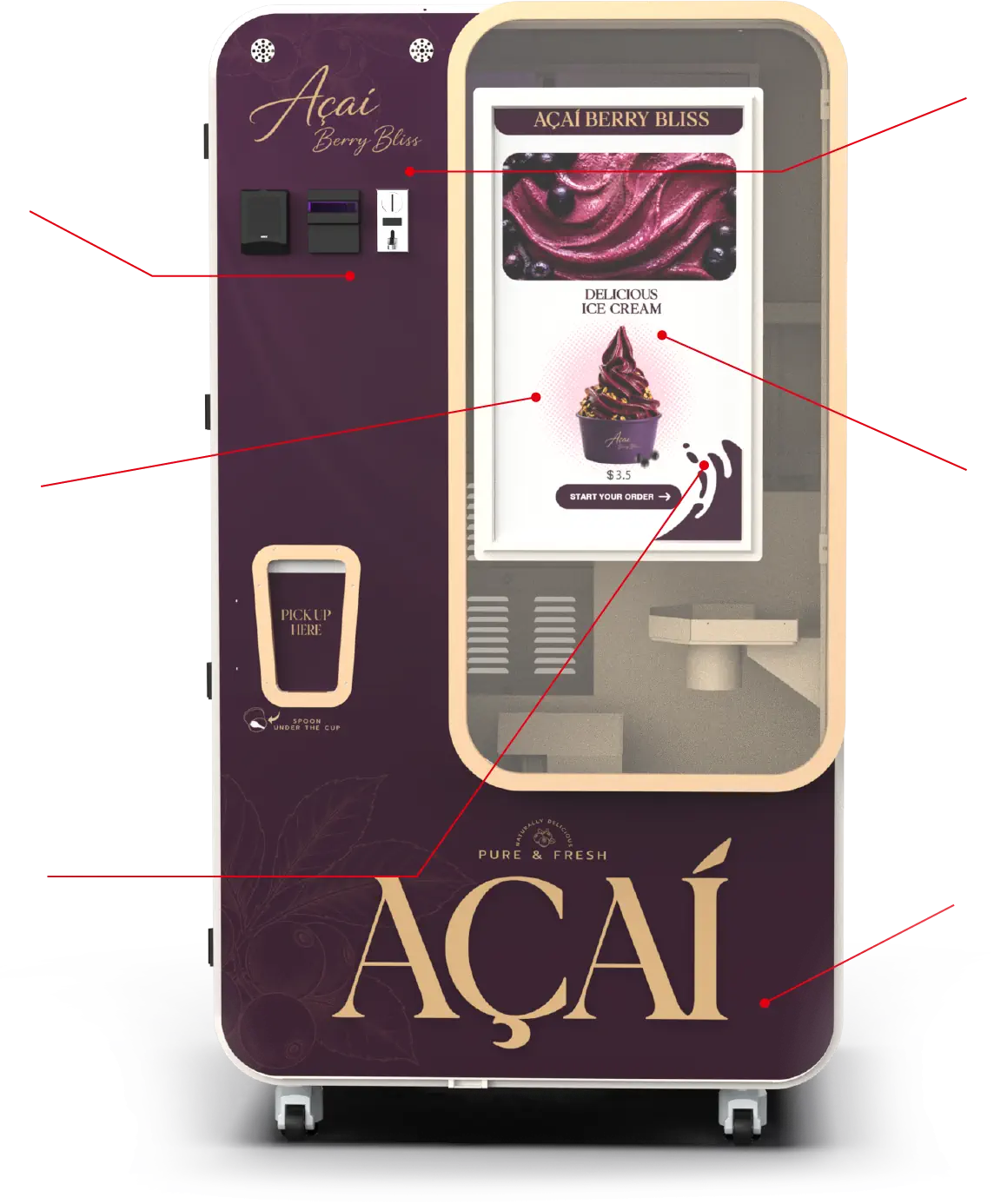 Máquina Huaxin personalizada
