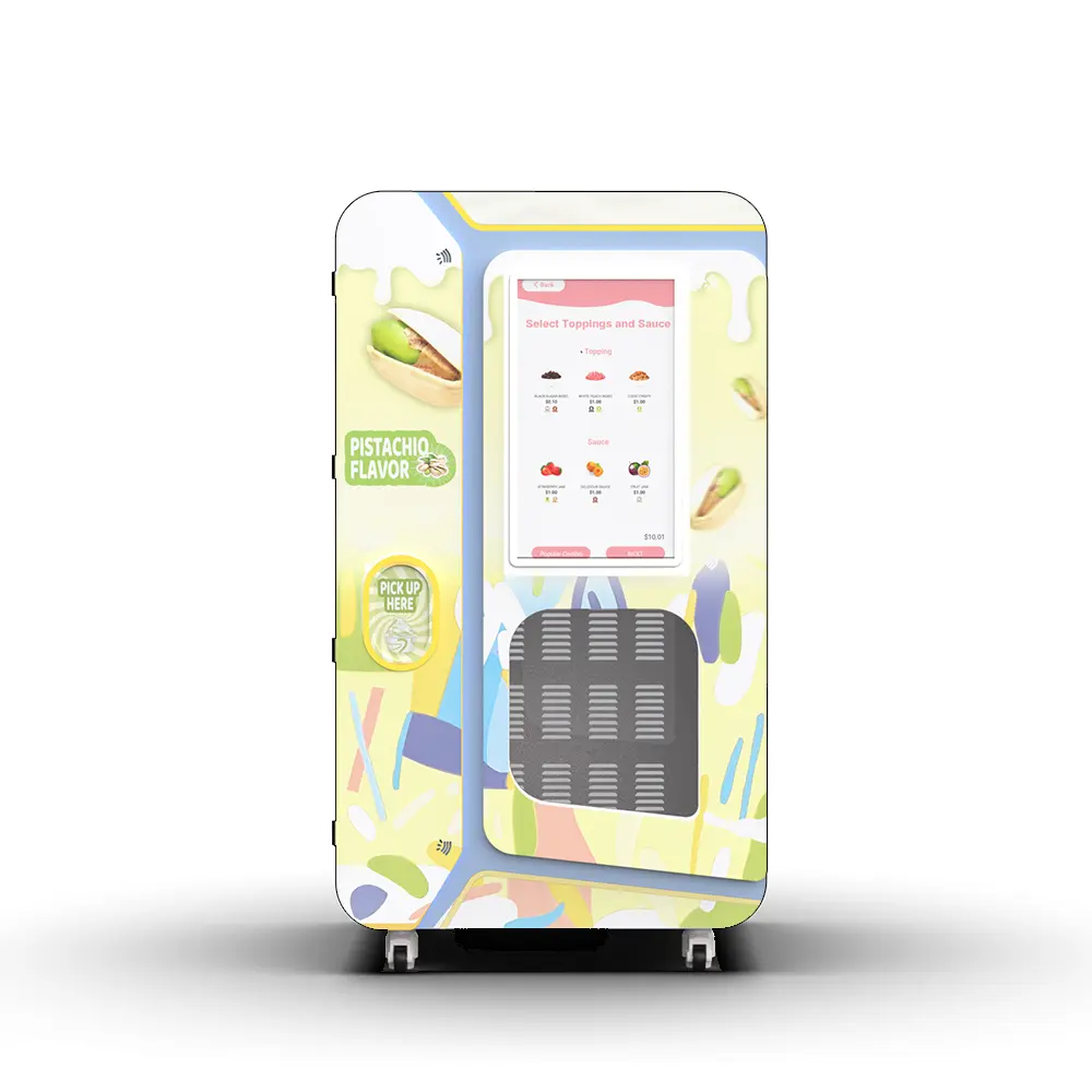 Solución de sabor de helado de vainilla para máquinas expendedoras comerciales de helados