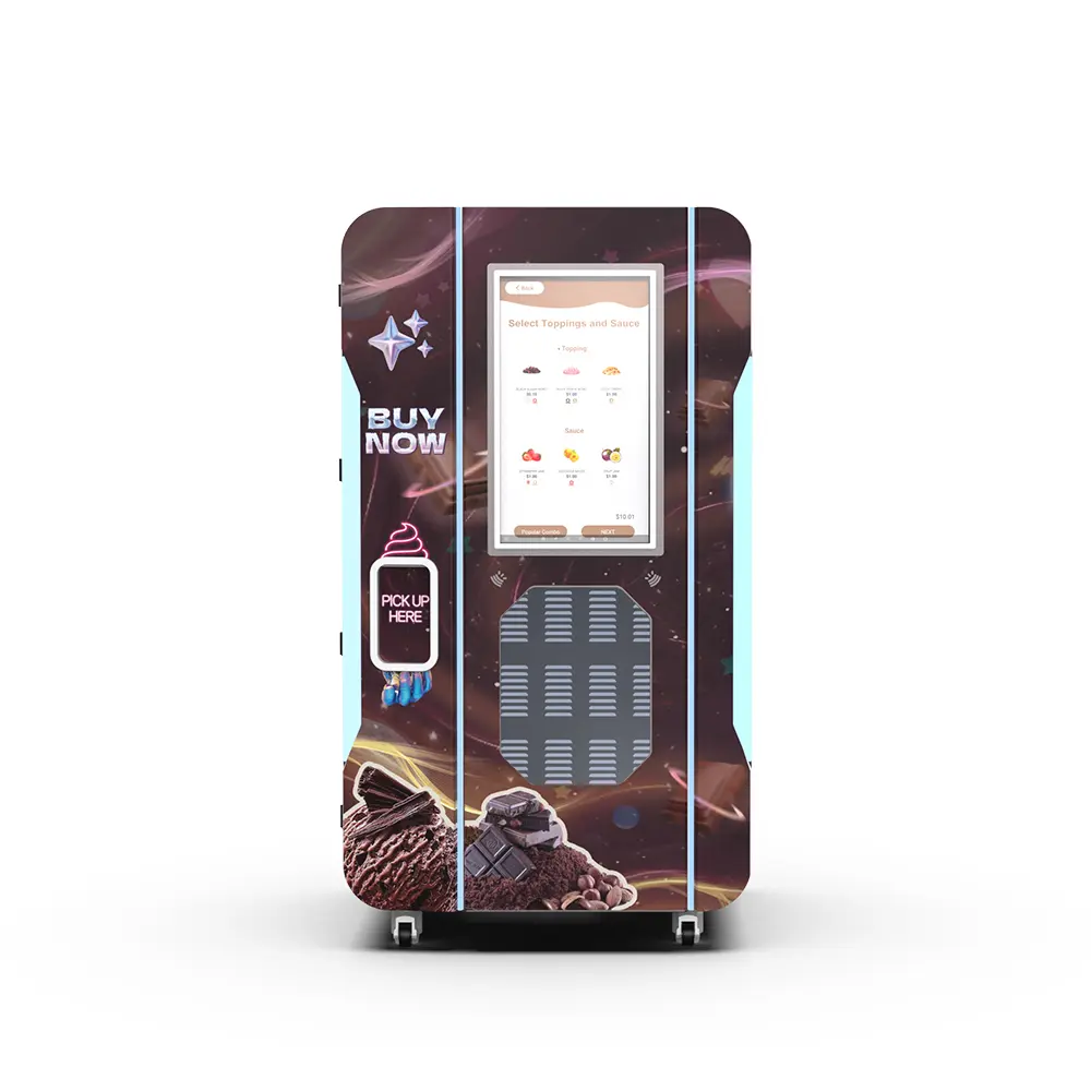 Máquina de helado comercial totalmente automática