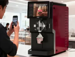 Cómo una máquina automática de helados le ayuda a atraer más clientes y aumentar las ventas