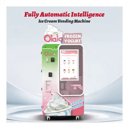 Máquina vending automática de helados| Servicio inteligente, comercial, 24 / 7 y alta eficiencia