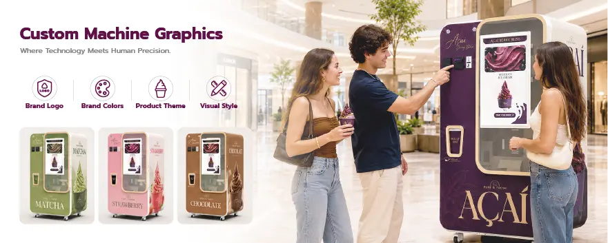 Gráficos personalizados de la máquina
